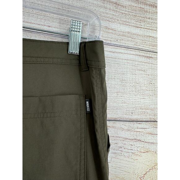 REI Co-Op Sahara Cargo Convertible Pants Youth Boys XL 18 Green Adjustable Waist - Picture 5 of 13